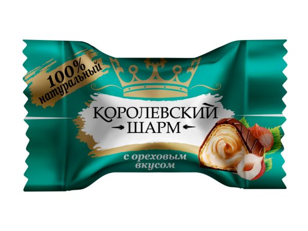 Королевский шарм с ореховым вкусом конфеты