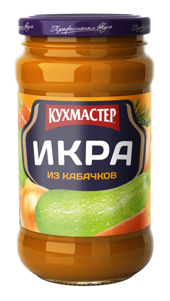 Кухмастер Икра из обжаренных кабачков 480г